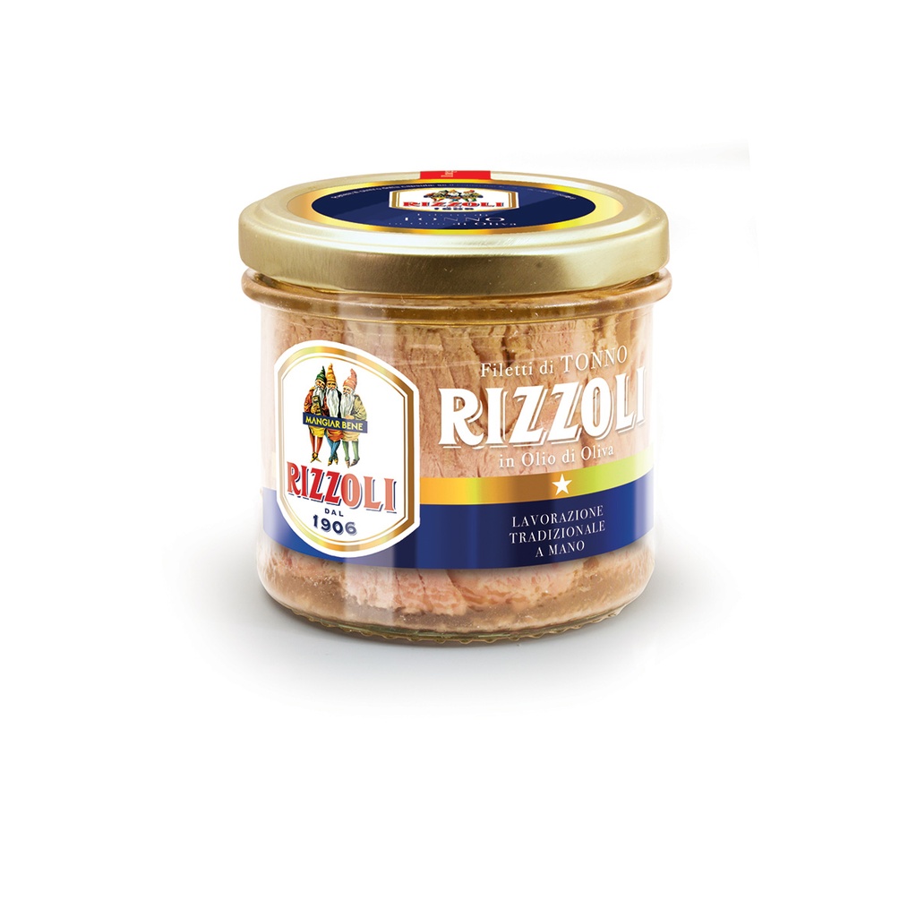 rizzoli 443 tuna jar in olive oil  6 x 130g [B]