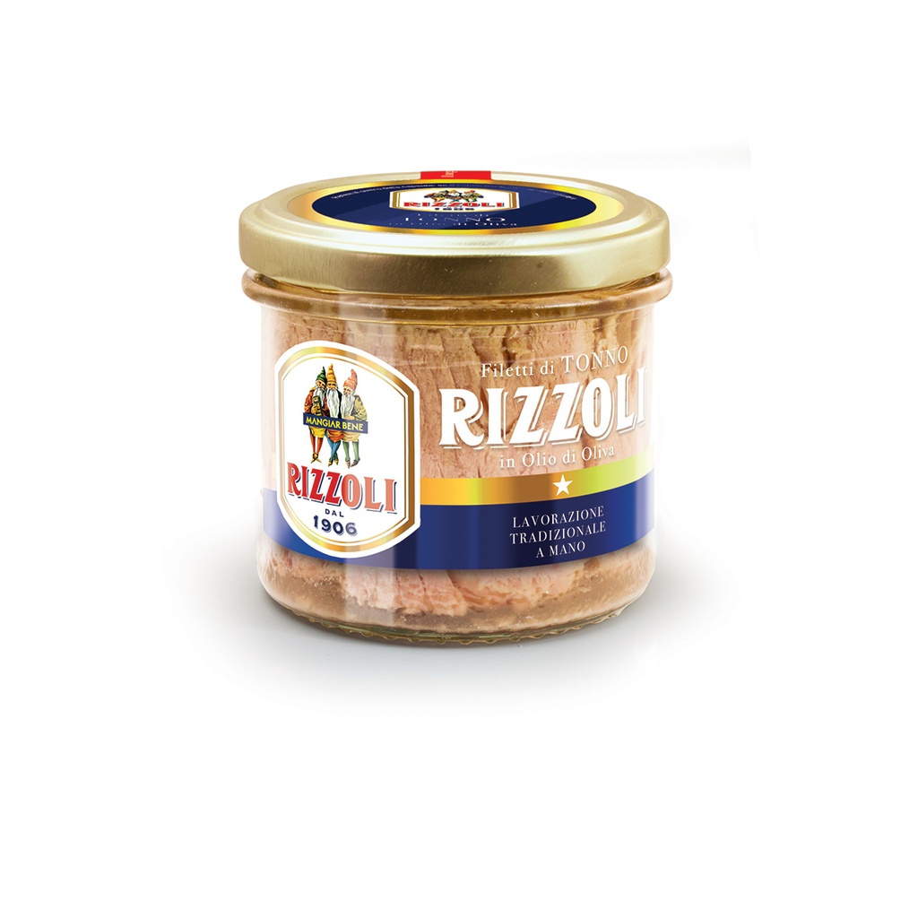 Rizzoli- Tuna Jar In Olive Oil 6 x 130g