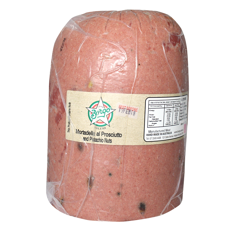 salumi mortadella w pistachio r/w 5kg(3)[K]