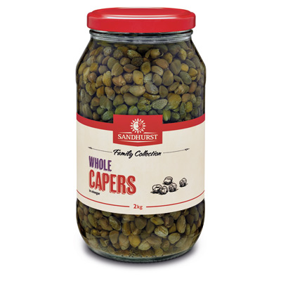 sandhurst capers 2kg [U]