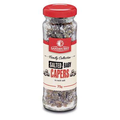 sandhurst baby capers salted 6 x 75g (SBCAP75) [B]