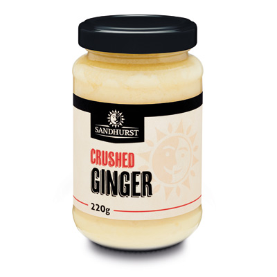 sandhurst ginger crushed 6 x 220g (GING220) [B]