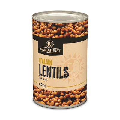 Sandhurst- Lentils 24 x 400g (LENT24)