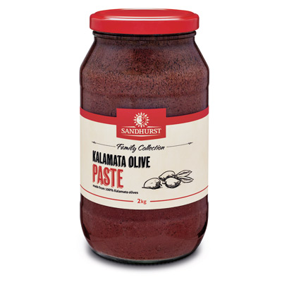 Sandhurst- Olives Paste Black 2kg (MINC2)