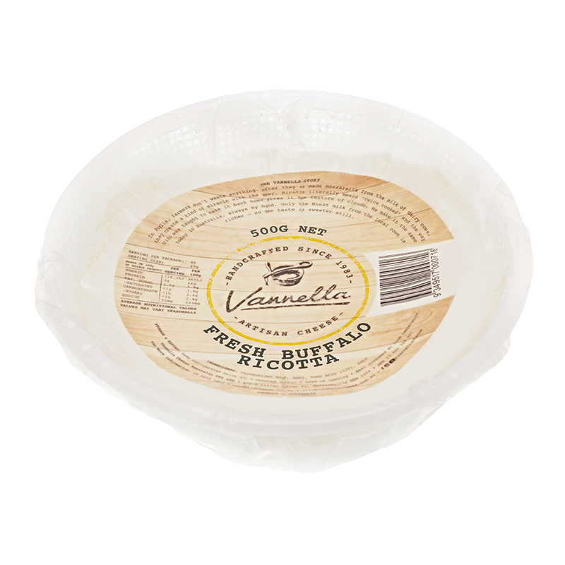 Vannella- Buffalo Ricotta Retail 6 x 500g