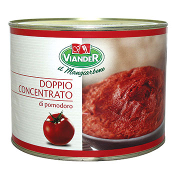 VIANDER DOPPIO CONCENTRATO TOMATO PASTE 2.5kg