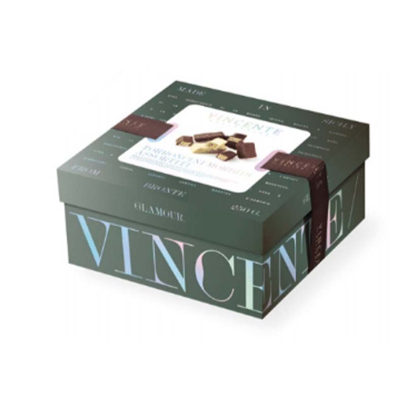 Vincente Nougat Almond Covered Dark Choc 6x250g*