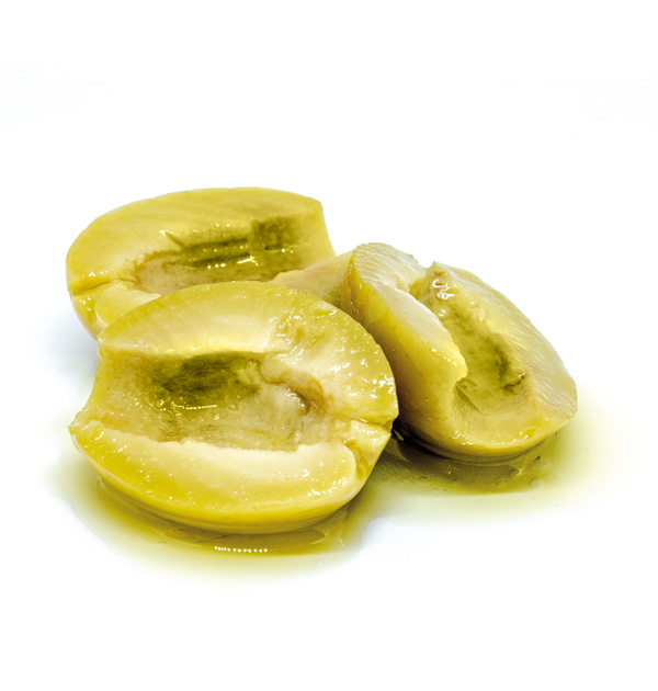 Guzzardi- Olives Green Mammoth Halves In Brine 10kg