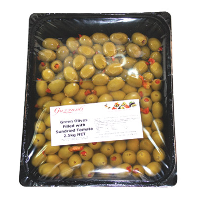 Guzzardi- Olives Queen Stuffed W SD Tom 2kg