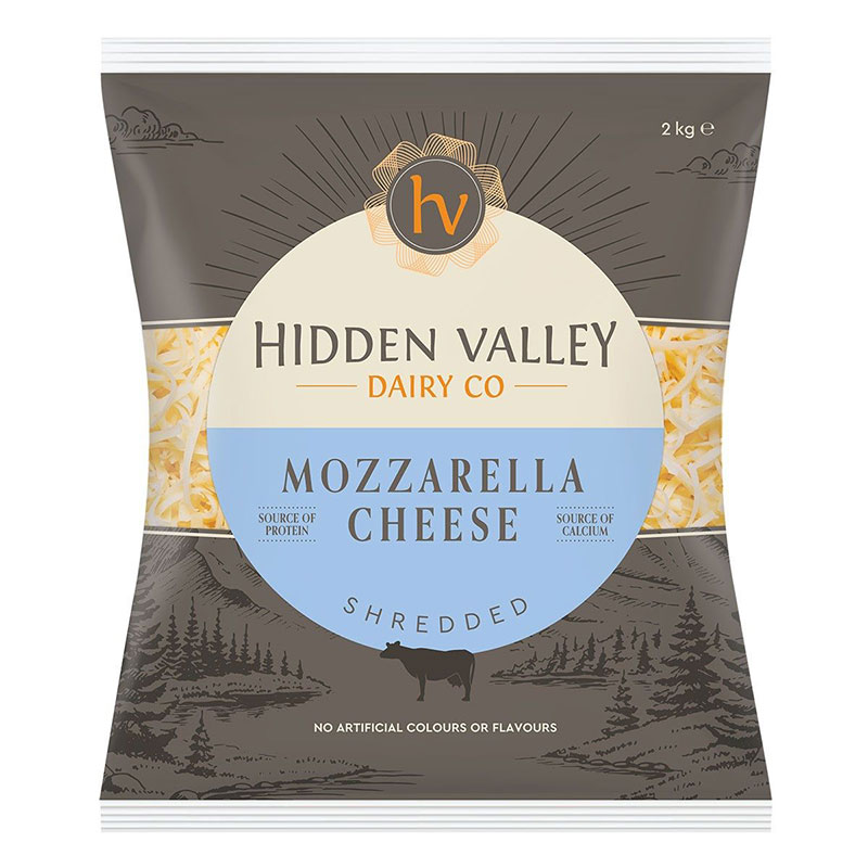 Hidden Valley- Mozzarella Shredded 2kg