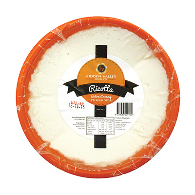 Hidden Valley- Ricotta Ex Creamy 500g x 6