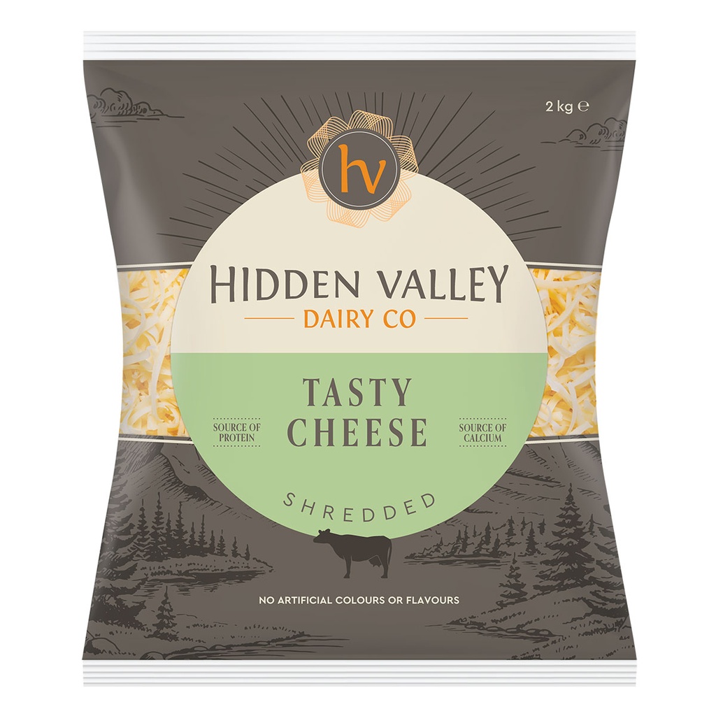 hidden valley tasty blend shredded 2kg (6) [U]