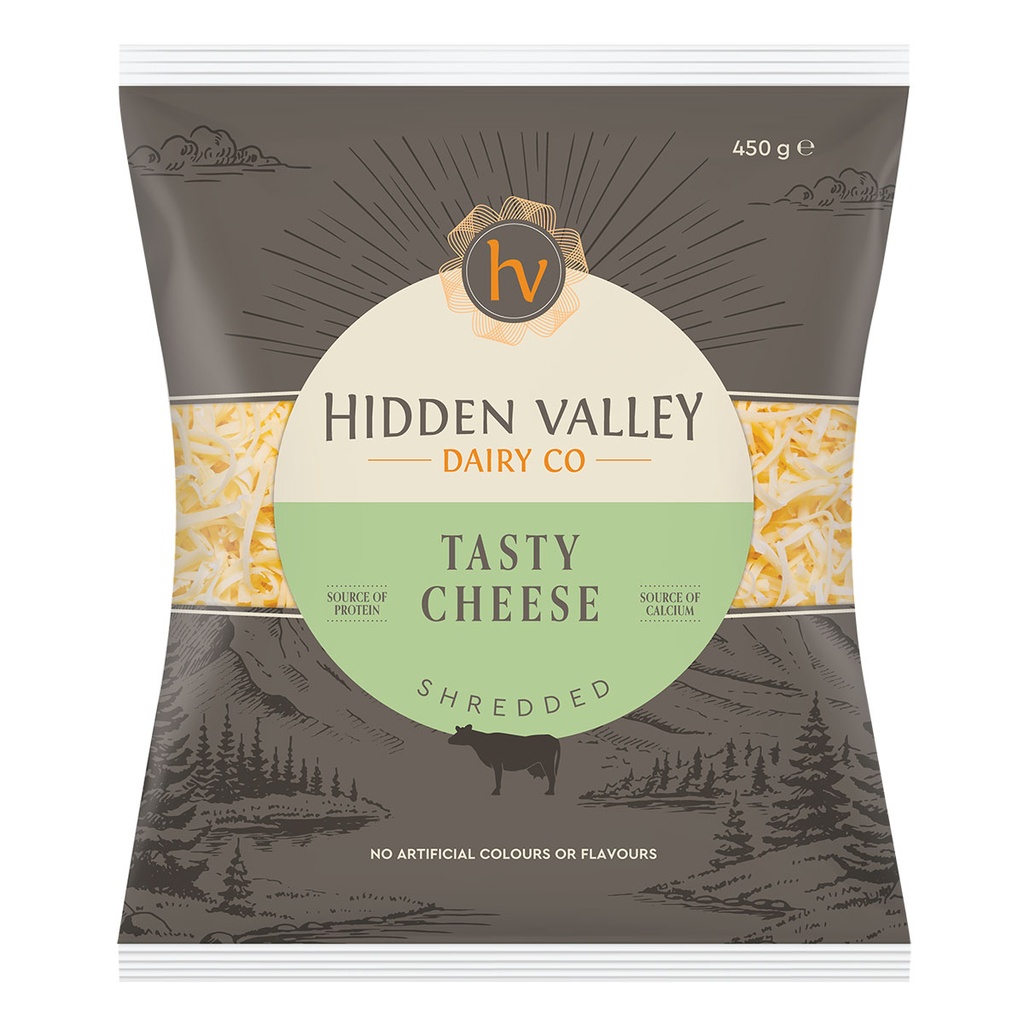 Hidden Valley- Tasty Shredded 12 x 450g