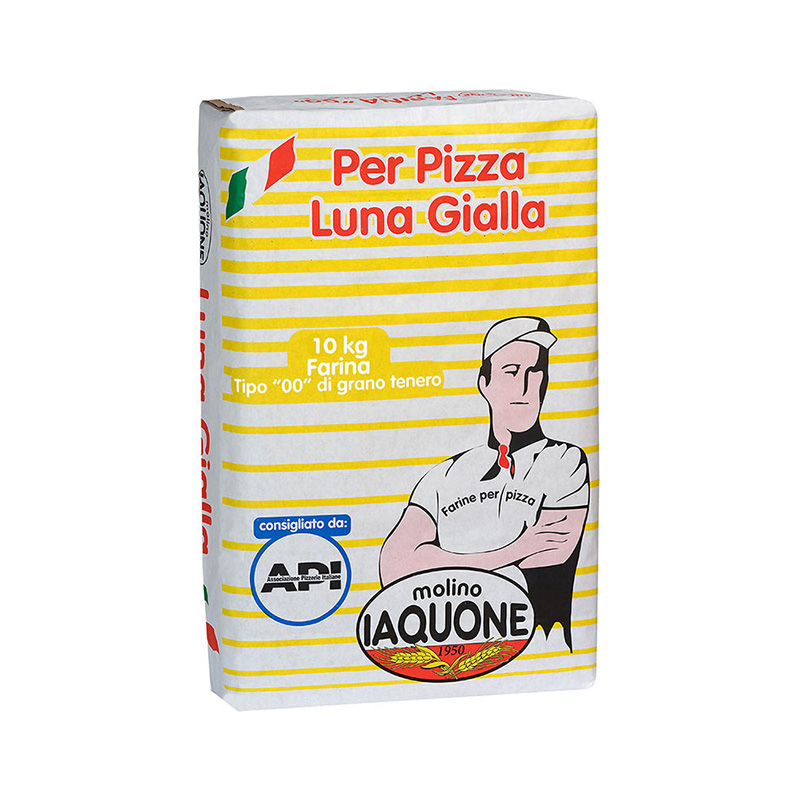 Iaquone- Flour Per Pizza Luna Gialla Yellow 10kg