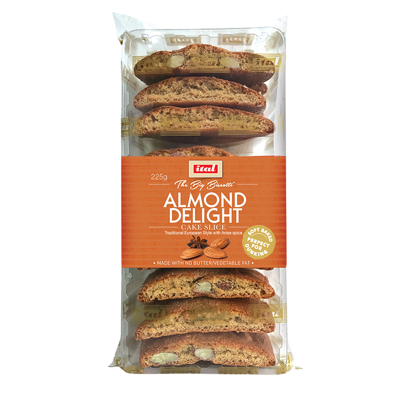 Ital- Biscuit Almond Delight Cake 10 x 225g*