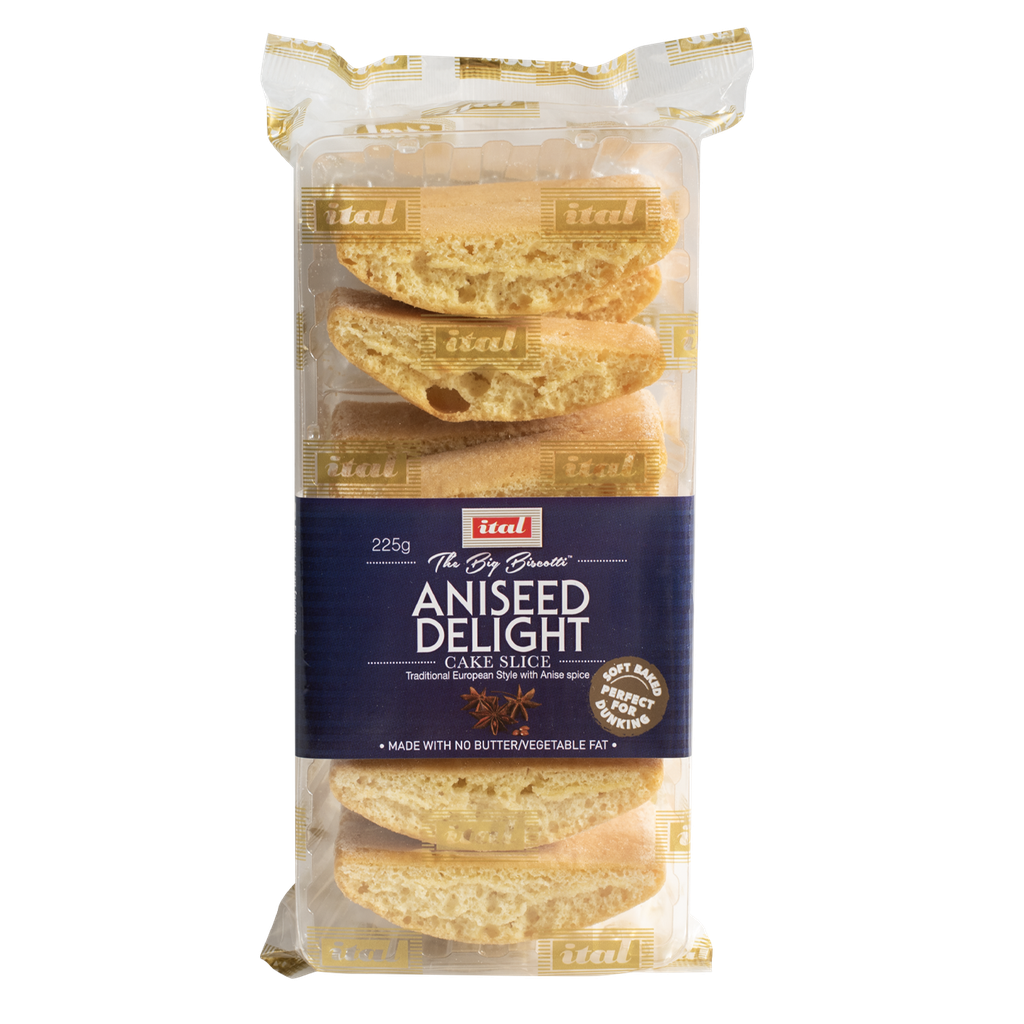 Ital- Biscuit Aniseed Cake Del 10x225g*
