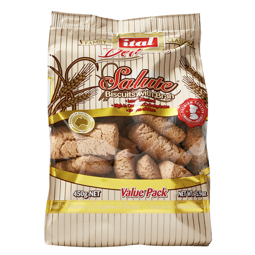 Ital- Biscuit Wholemeal Salute 10 x 450g*