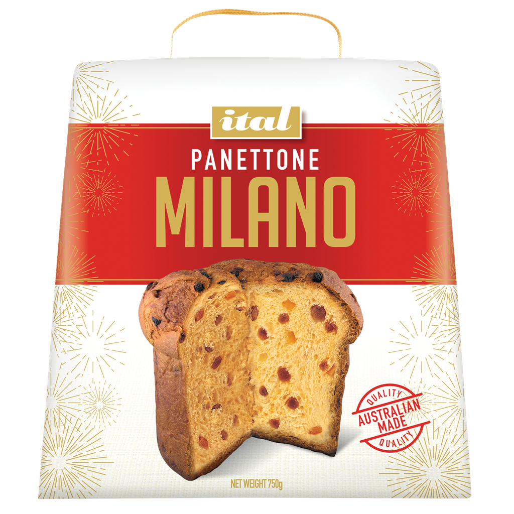 Ital- Panettone Milano Xmas (box) 750g x 12* (SI-PAM)