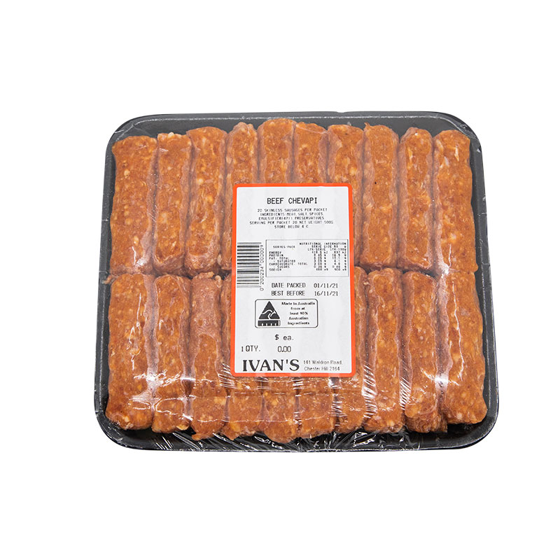 Ivans- Chevapi Beef 8 x 425g