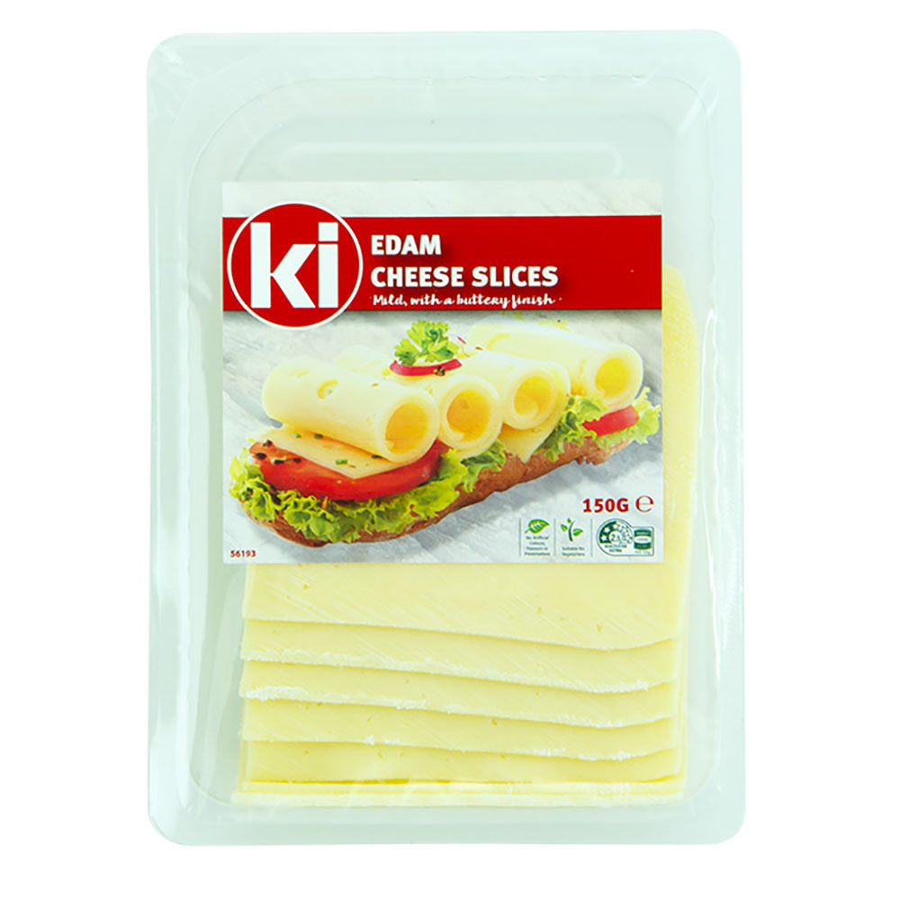 Kebia- Edam Slices 8 x 150g