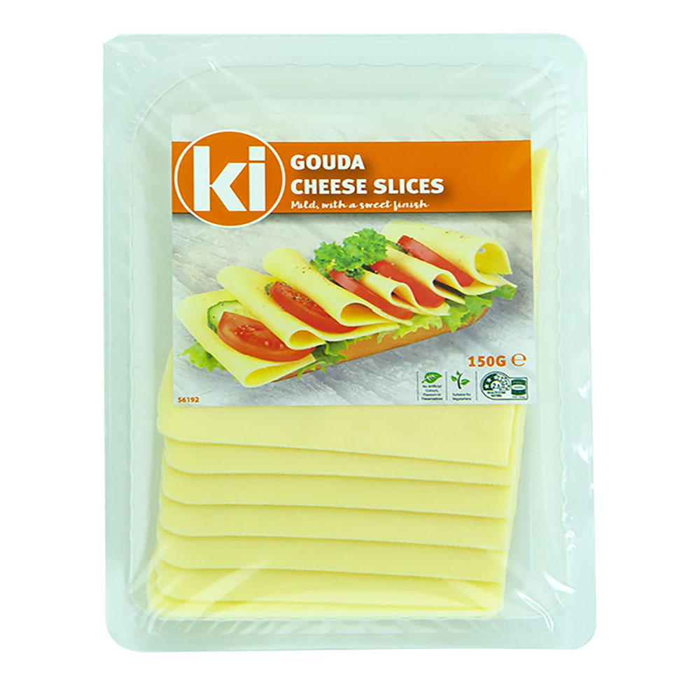 kebia 105A gouda slices 8 x 150g [B]