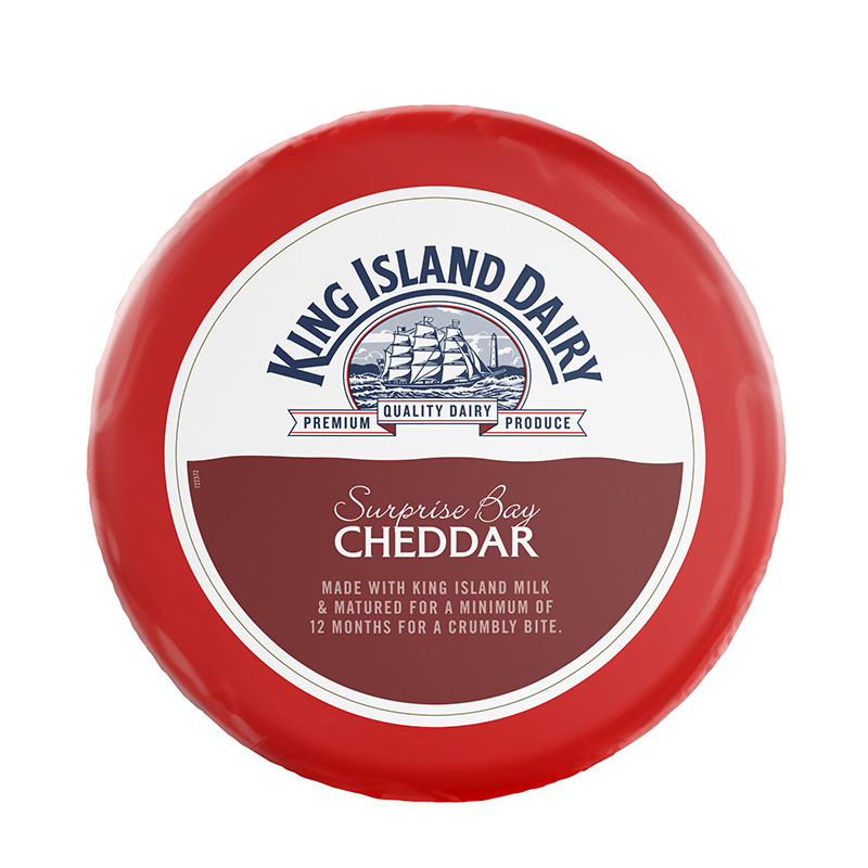 King Island- Cheddar Surprise Bay r/w 2.8kg (1012165)