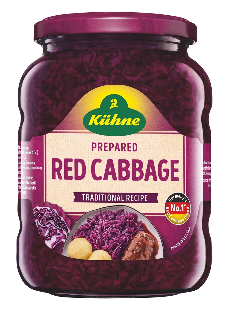 Kuhne- Cabbage Red 12x720ml (46091)