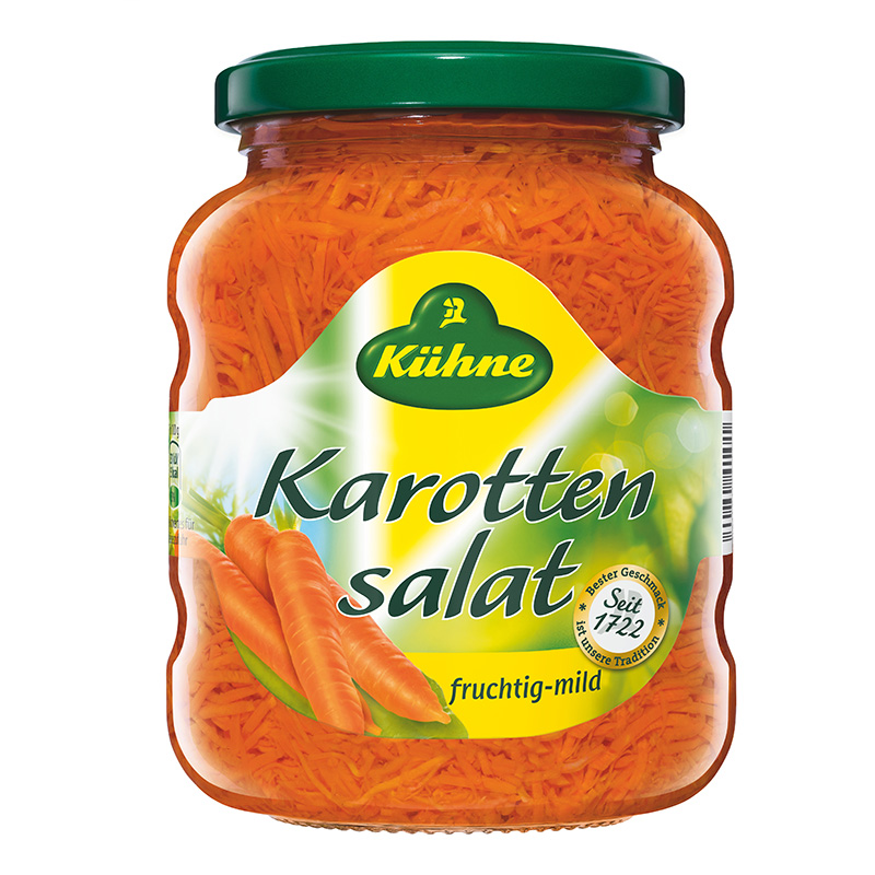 kuhne 44370 carrot salad 370ml x 10 [B]