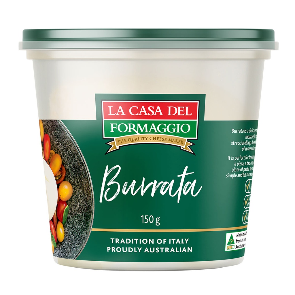 la casa burrata 6 x 150g [B]