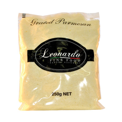 leonardo parmesan grated 250g (16) [U]