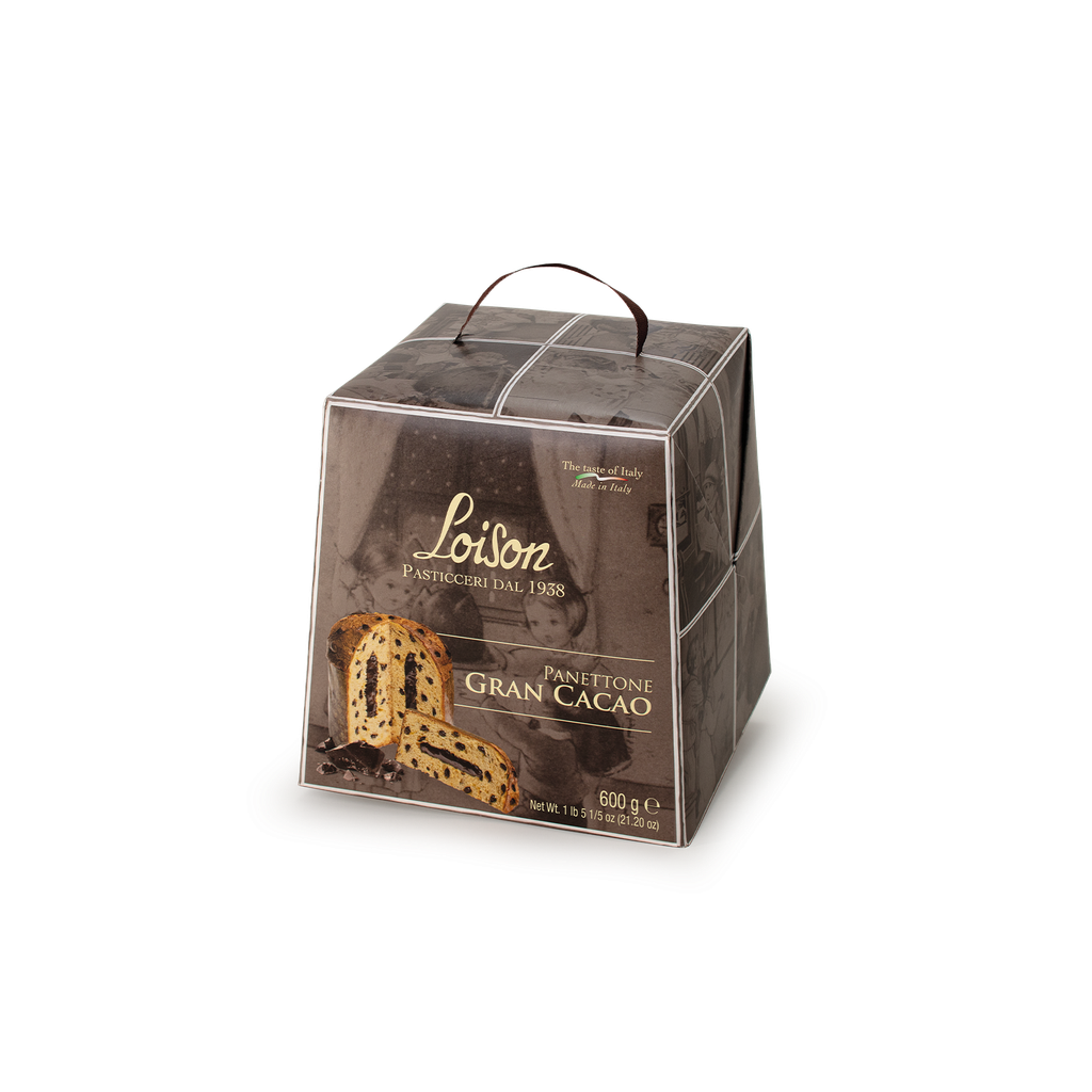 Loison- Astucci Gran Cacao Panettone 12 x 600g*(941)