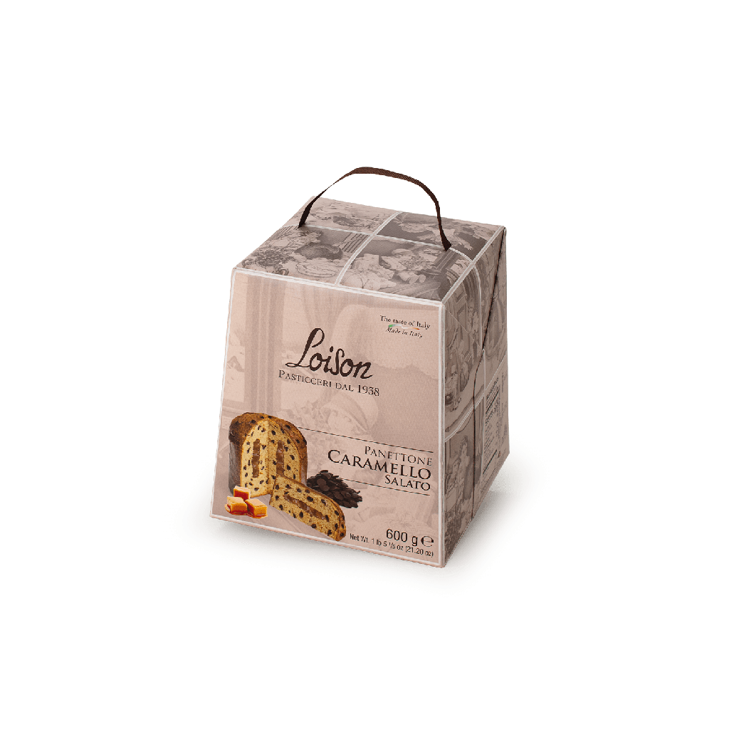 Loison- Astucci Panettone Salted Caramel 12 x 600g (945)*