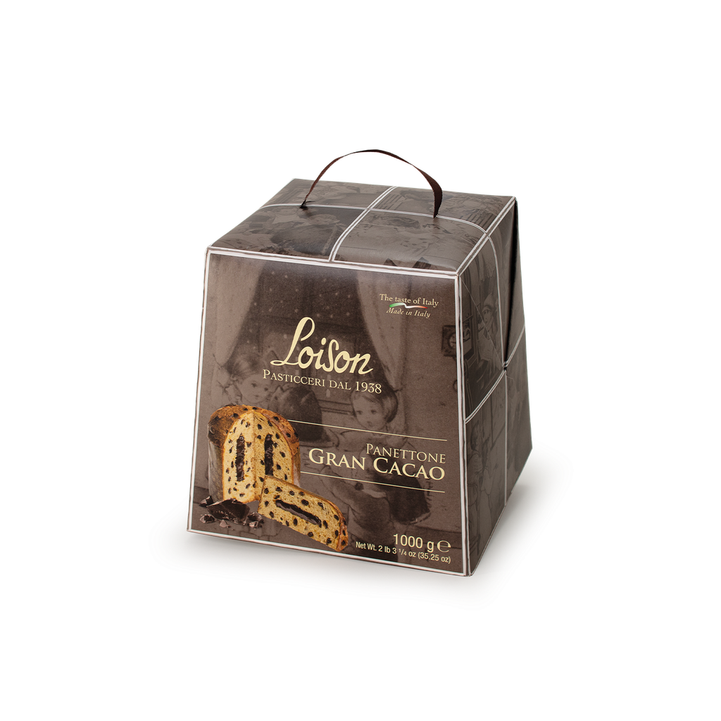 Loison- Astucci Panettone Gran Cacao 12x1kg (998)*