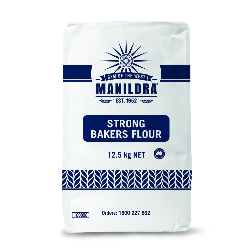 Manildra- Strong Bakers Flour 12.5kg