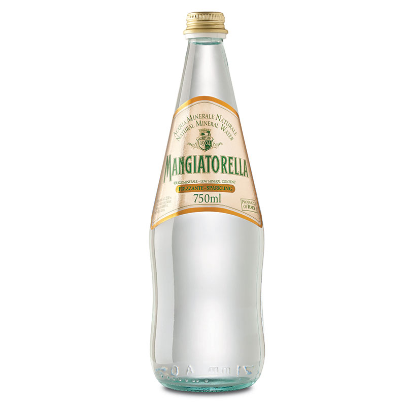Mangiatorella- Sparkling Water Glass 12x750*