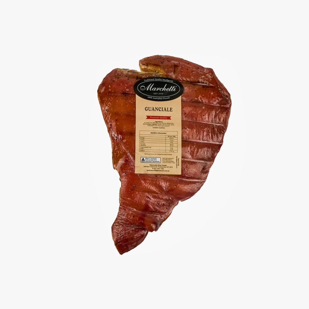 marchetti guanciale large r/w 1.5kg [K]