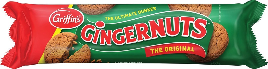 Griffins- Gingernuts 20 x 250gm *