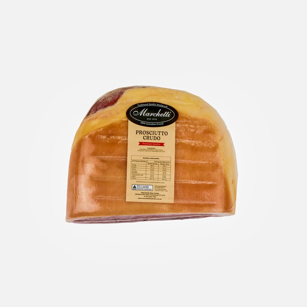 Marchetti- Prosciutto Halves r/w 2kg