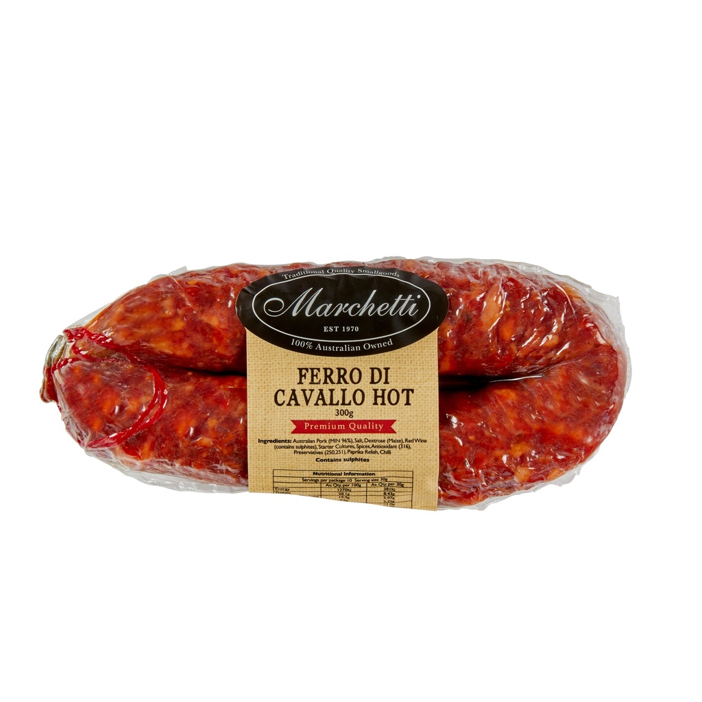 marchetti salami ferro di cavallo hot 300g [U]
