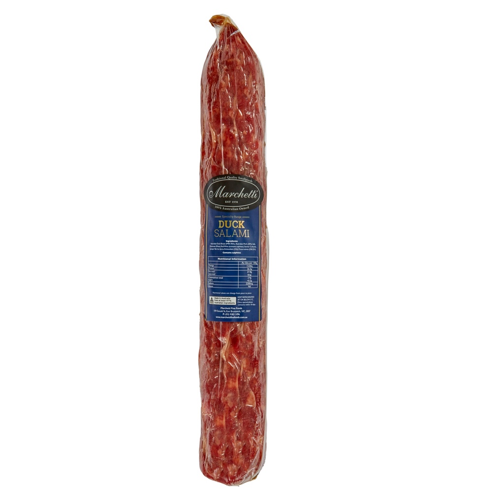 Marchetti- Salami Duck Large r/w 1kg