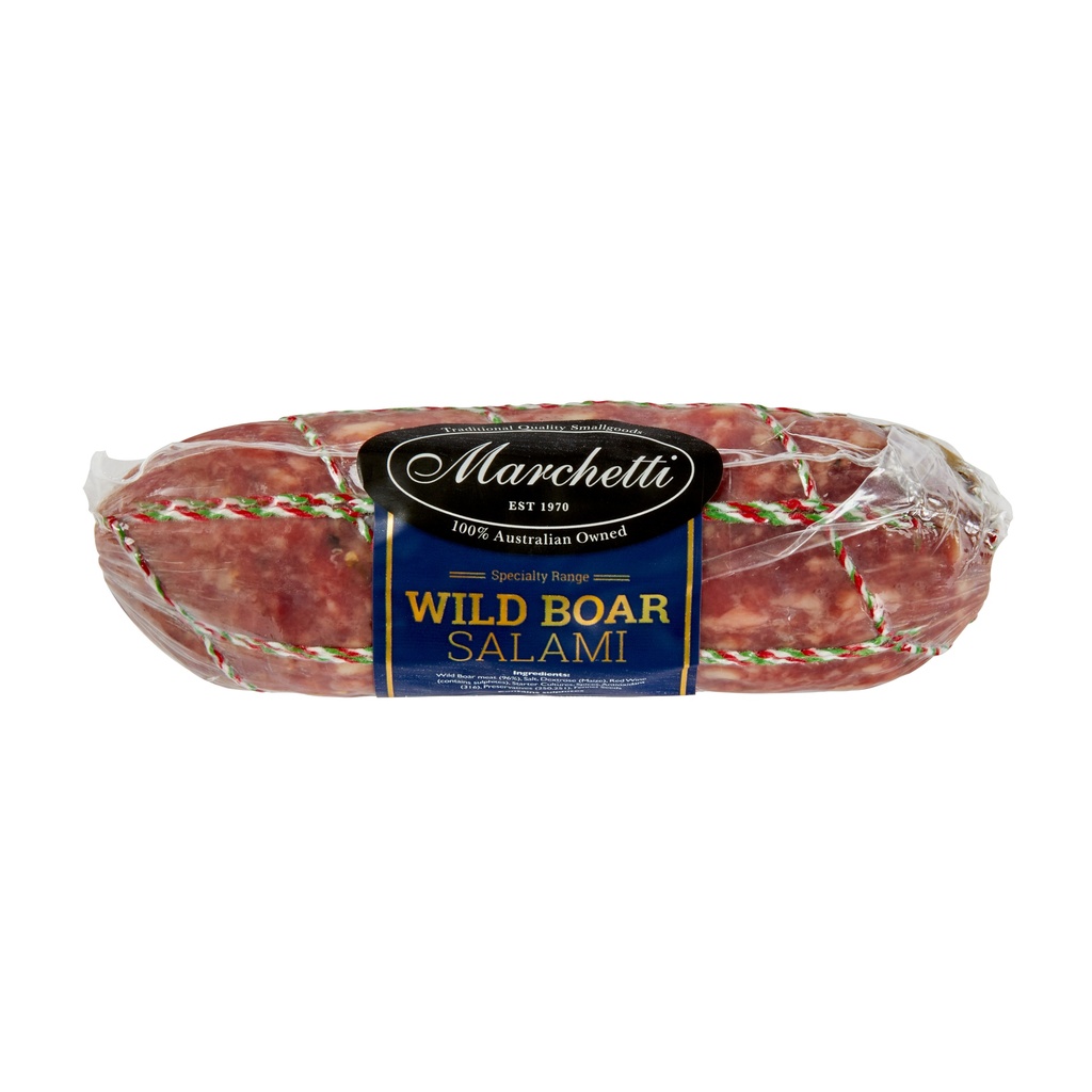 marchetti salami wild boar r/w .300gm [K]