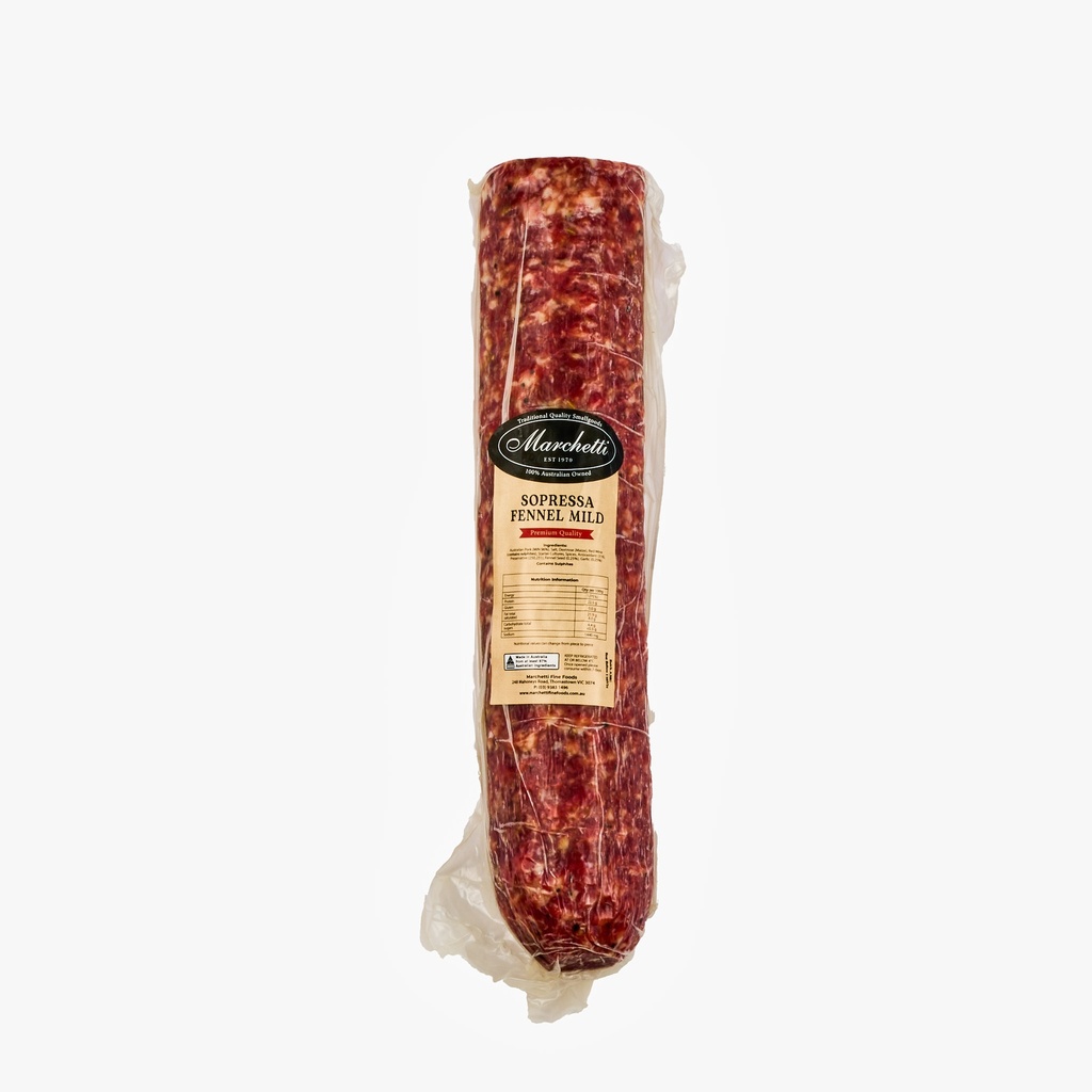 Marchetti- Soppressa Fennel Round r/w 1.2kg