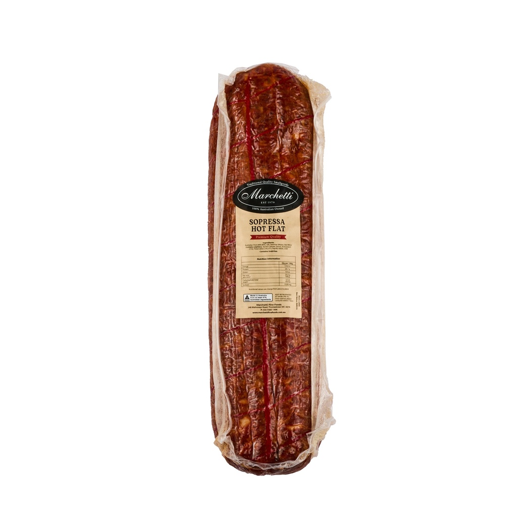 Marchetti- Soppressa Flat Hot r/w 2kg