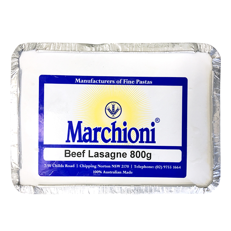 Marchioni- Lasagne Beef 10 x 800g*