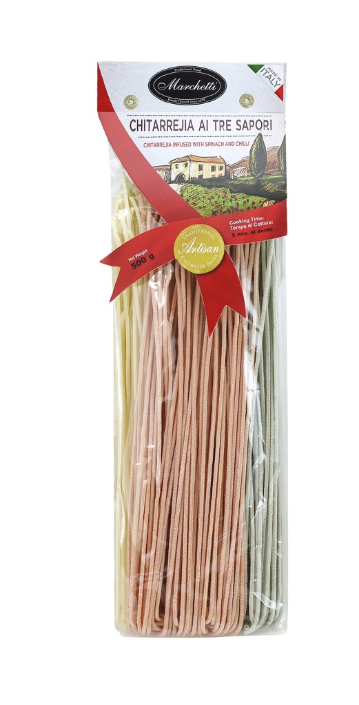 Marchetti Pasta - Chitarreja 3 Sapori 12x500g
