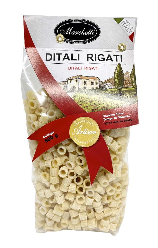 Marchetti- Pasta - Ditali Rigati 12x500g