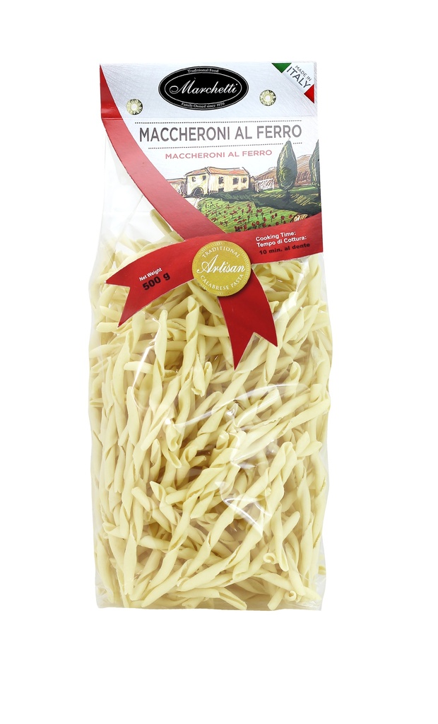 Marchetti- Pasta - Maccheroni Al Ferro 12x500g