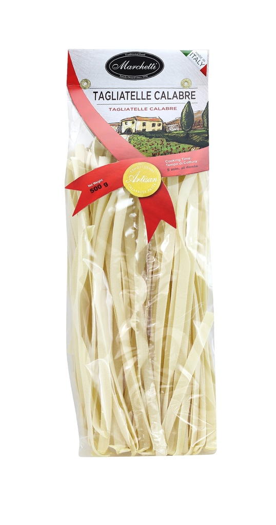 Marchetti- Pasta - Tagliatelle Calabrese 12x500g