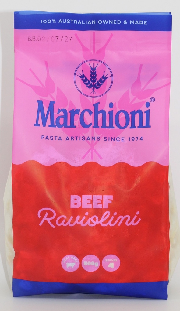 Marchioni- Beef Raviolini (Baby) 15 x 500g