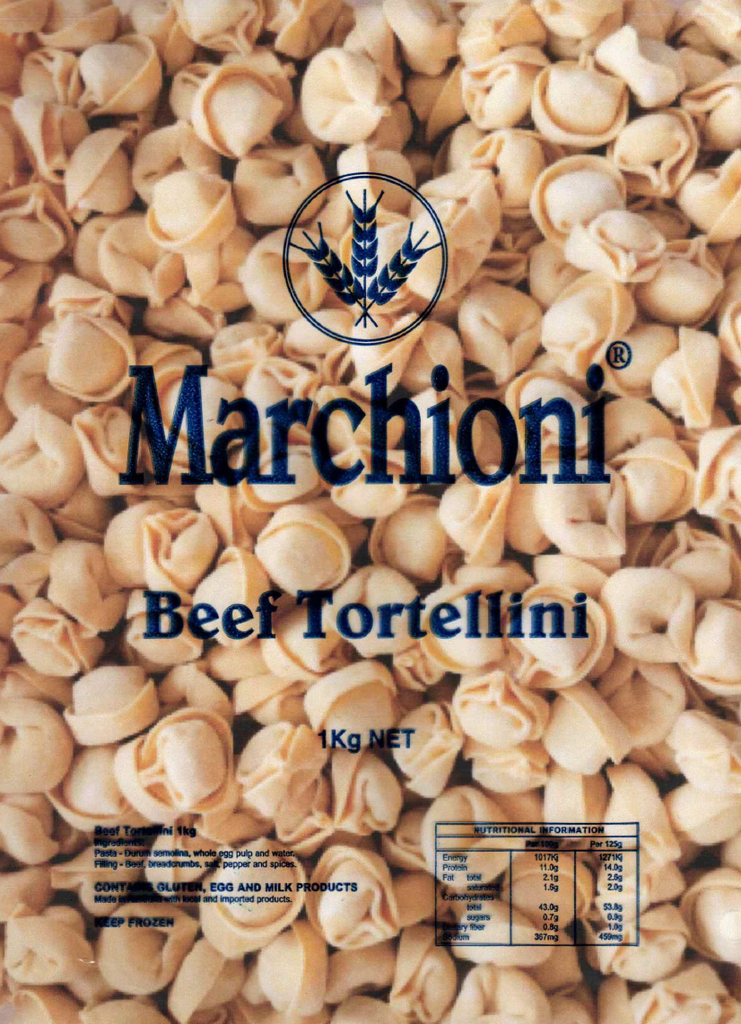 Marchioni- Beef Tortellini 8 x 1kg
